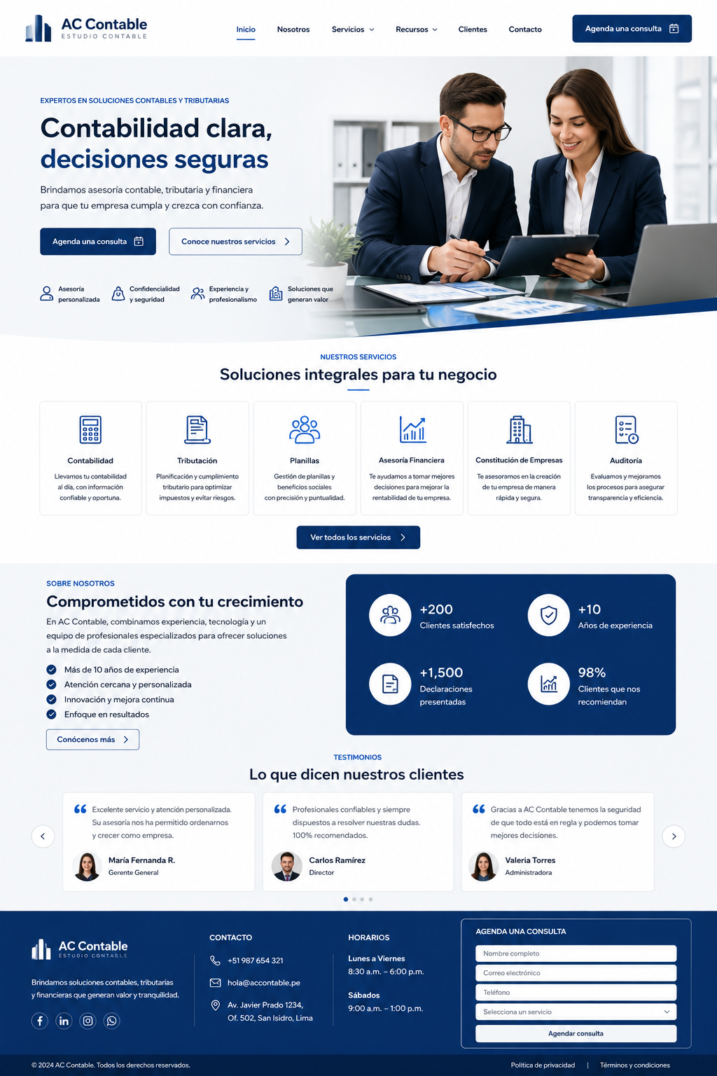 Soluciones contables primero